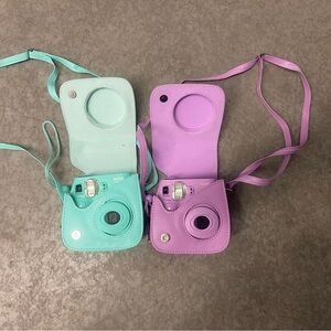 Fujifilm Instax Mini Cameras in Aqua and Lavender